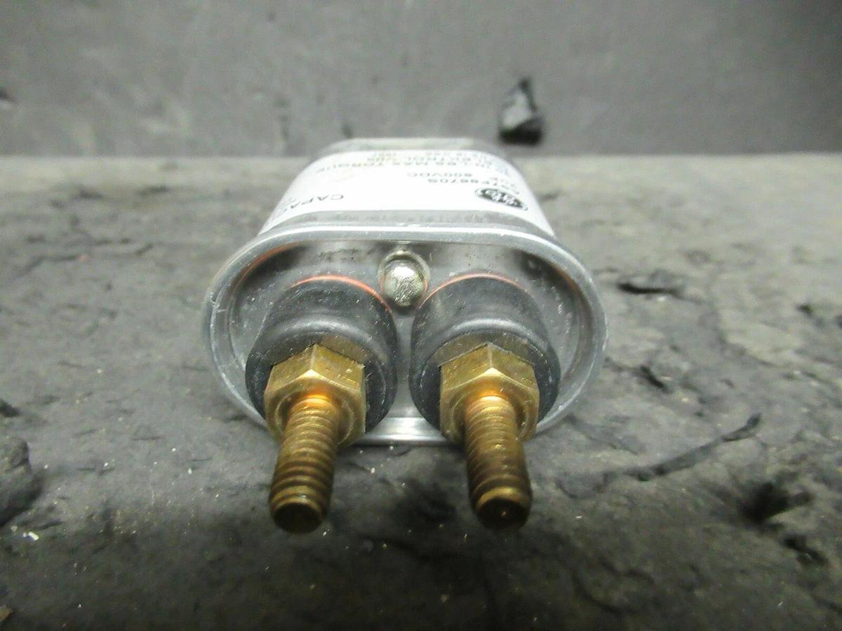 Used GE GENERAL ELECTRIC ALUMINUM CASED 2uF NON PCB CAPACITOR A97F8670S DIELEKTROL