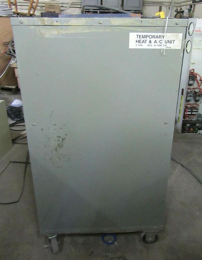 Used 3 TON MARS INDOOR TEMPORARY WATER-TO-AIR PACKAGED HEAT PUMP 1060 CFM WPH 036-1J