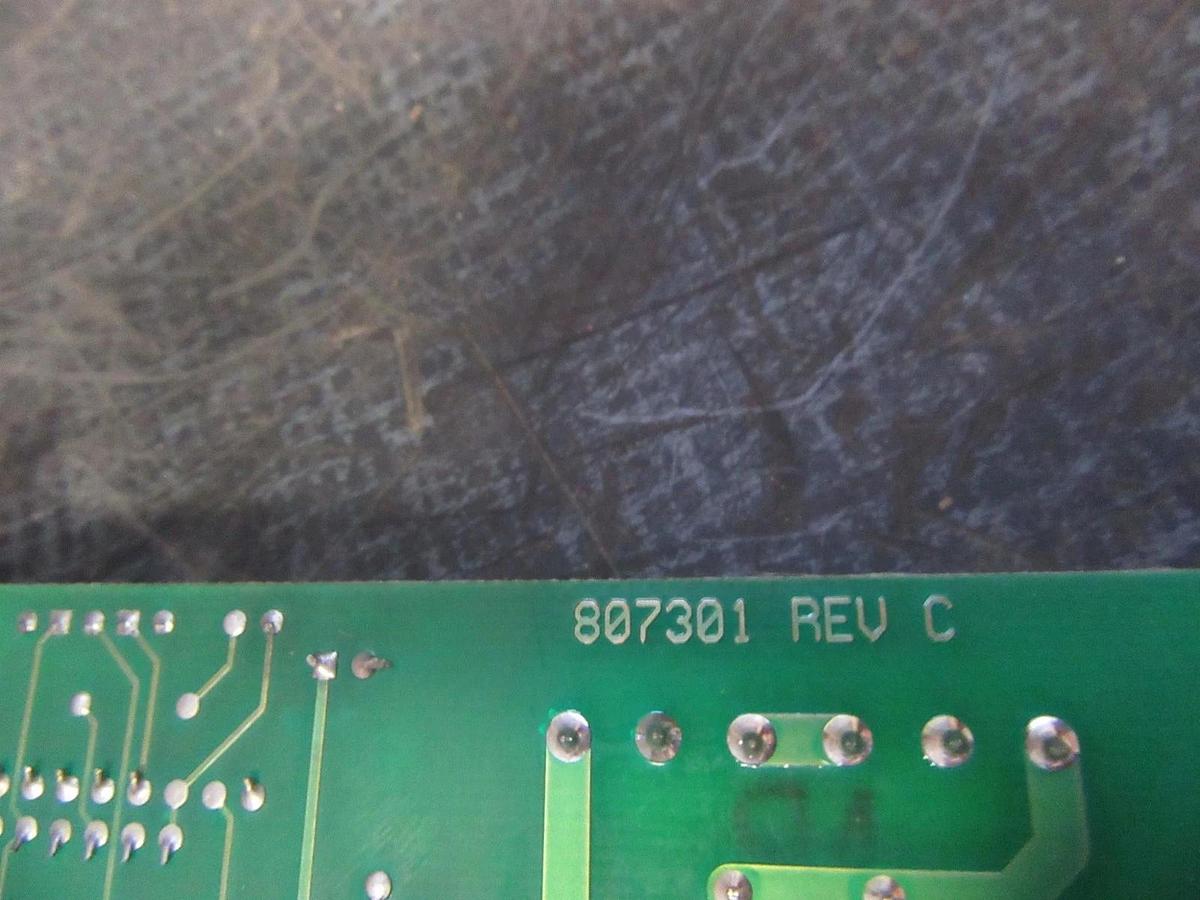 Used EUCLID HVAC CIRCUIT BOARD 807301 REV C **WARRANTY INCLUDED**
