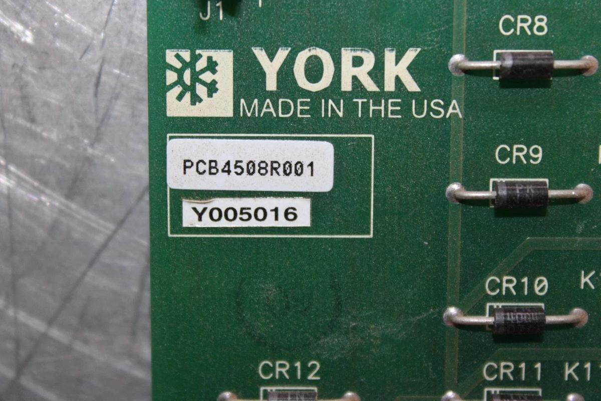 Used YORK CONTROL RELAY CIRCUIT BOARD 031-02479-003 Y005016 **WARRANTY INCLUDED**