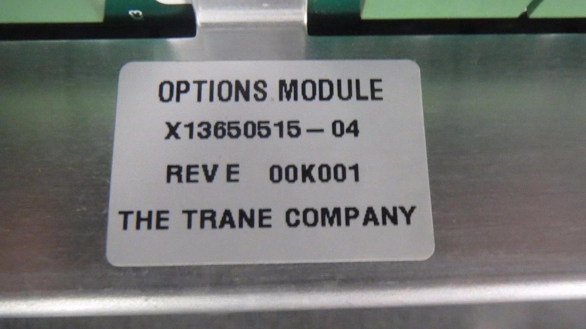 Used TRANE CHILLER OPTIONS MODULE X13650515-04 REV E **WARRANTY INCLUDED**
