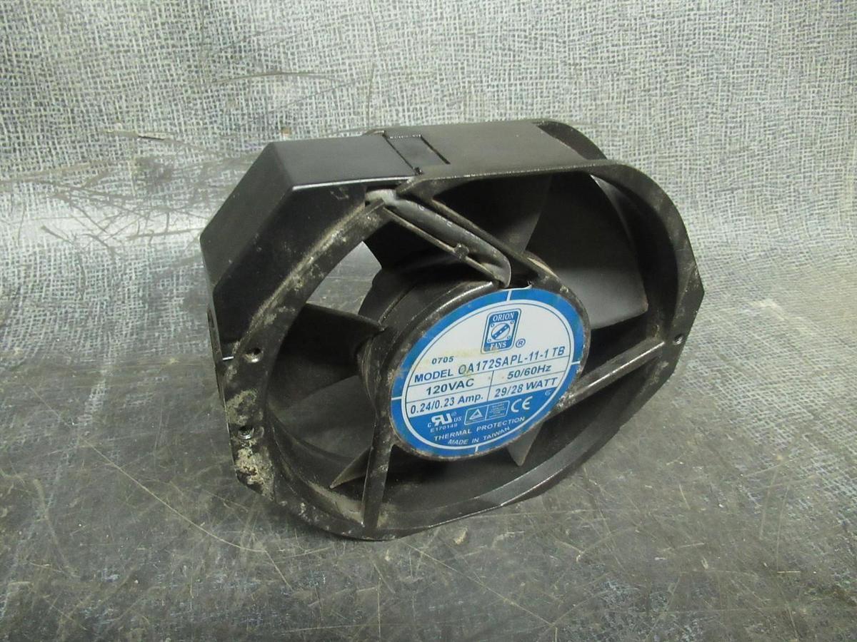 Used ORION THERMAL PROTECTED FAN OA172SAPL-11-1TB 120VAC **WARRANTY INCLUDED**
