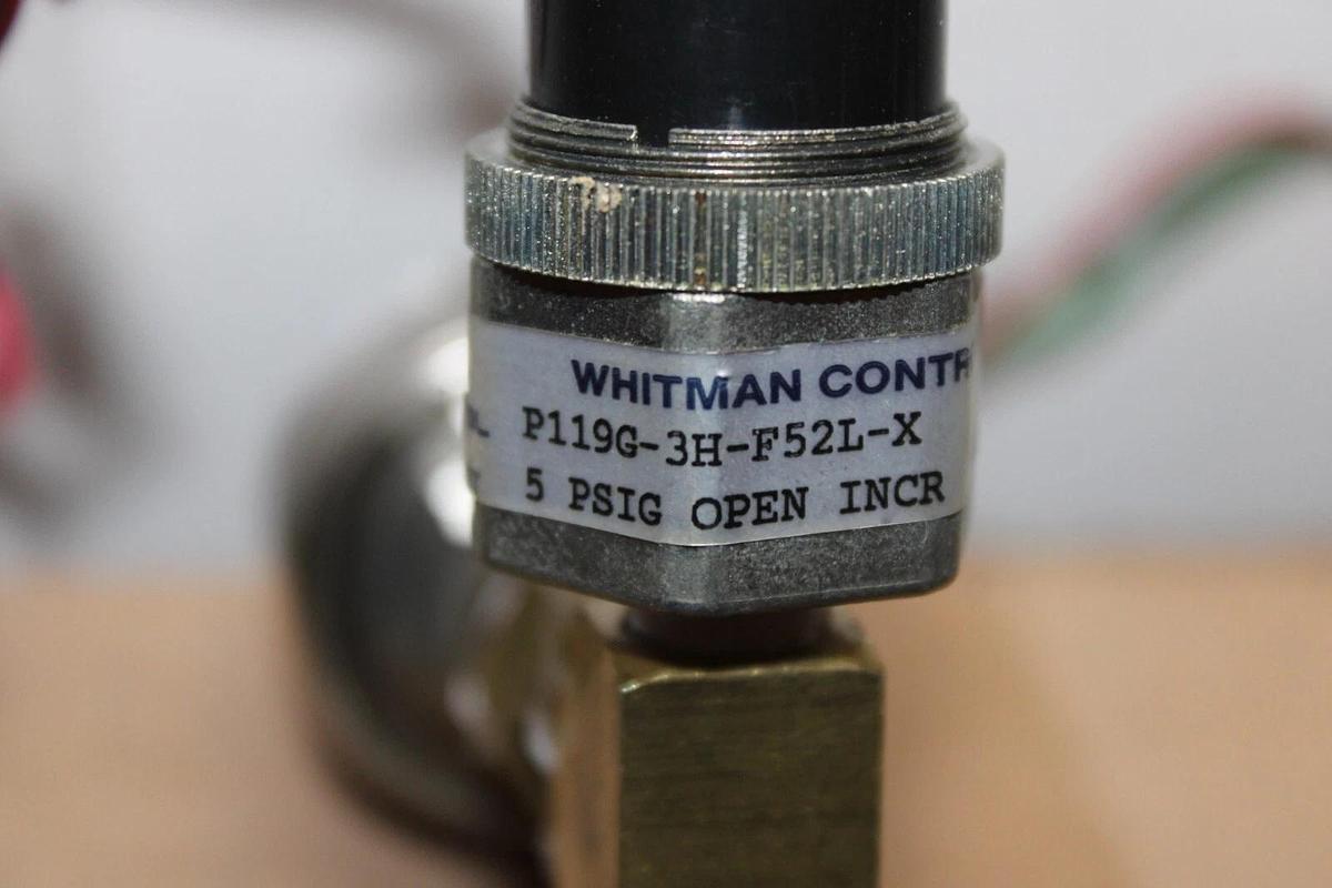Used WHITMAN JOHNSON CONTROLS PRESSURE TRANSDUCER P119G-3H-F52L-X P459-5035-15G