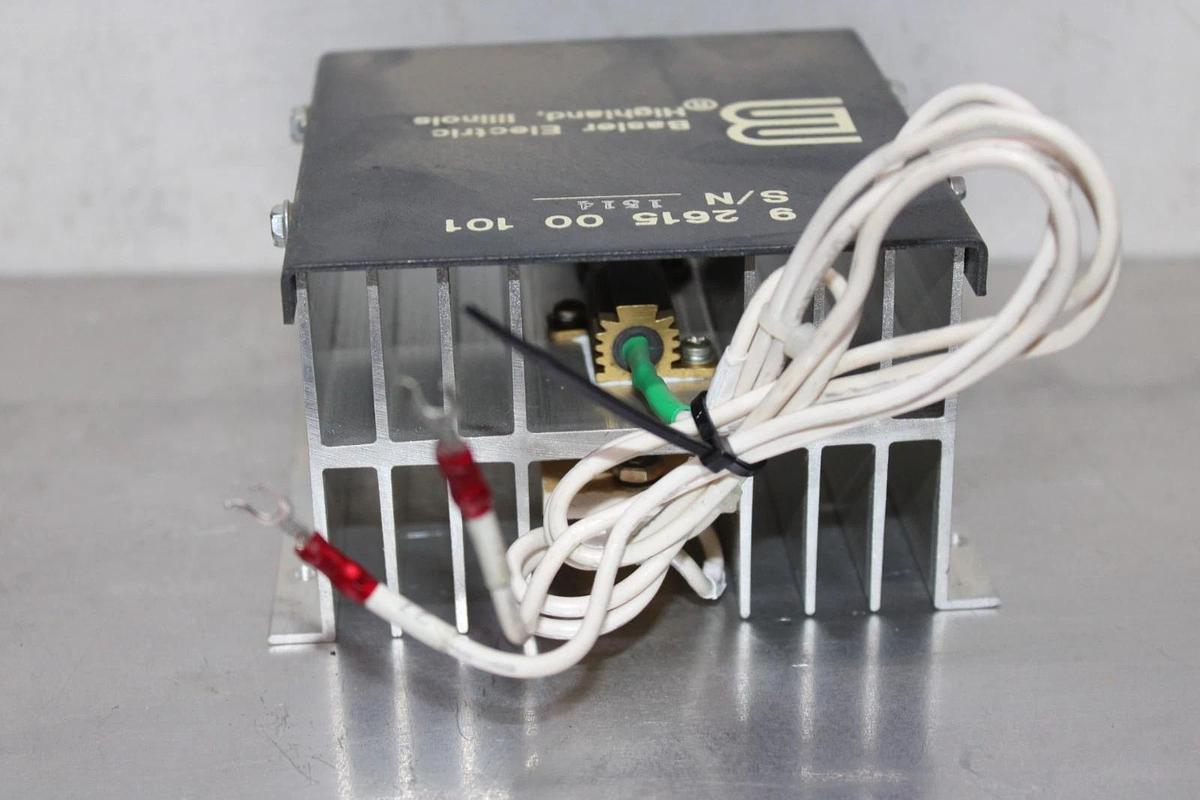 Used BASLER ELECTRIC RADIO FREQUENCY INTERFACE 9-2615-00-101 *WARRANTY*