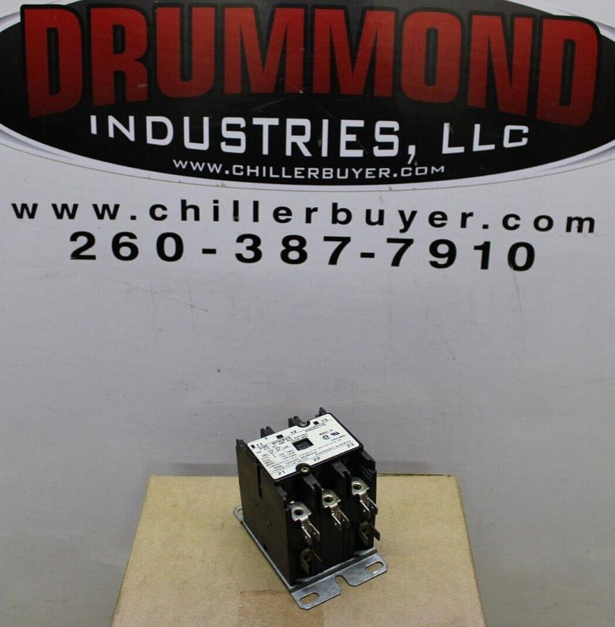 Used PRODUCTS UNLIMITED CONTACTOR 30A 600V 20HP 120V COIL 3100-30T928WA HN53CC115