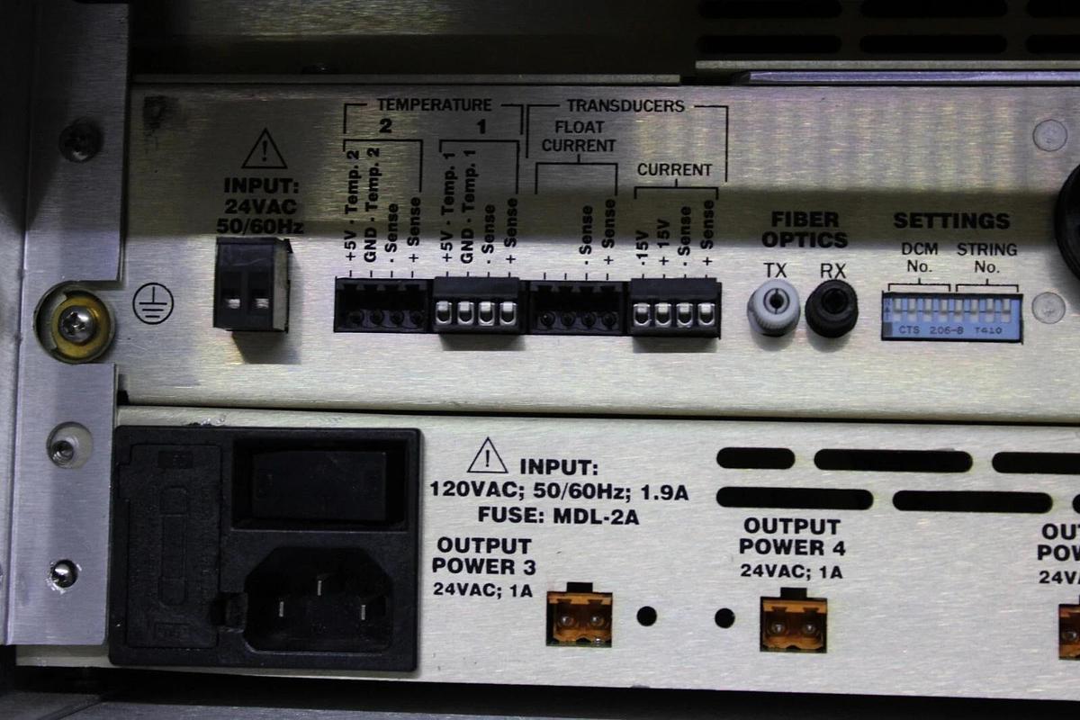 Used ALBER BDS-40 BATTERY DIAGNOSTIC SYSTEM BASE UNIT 1003750P-CRAB61 120 VAC
