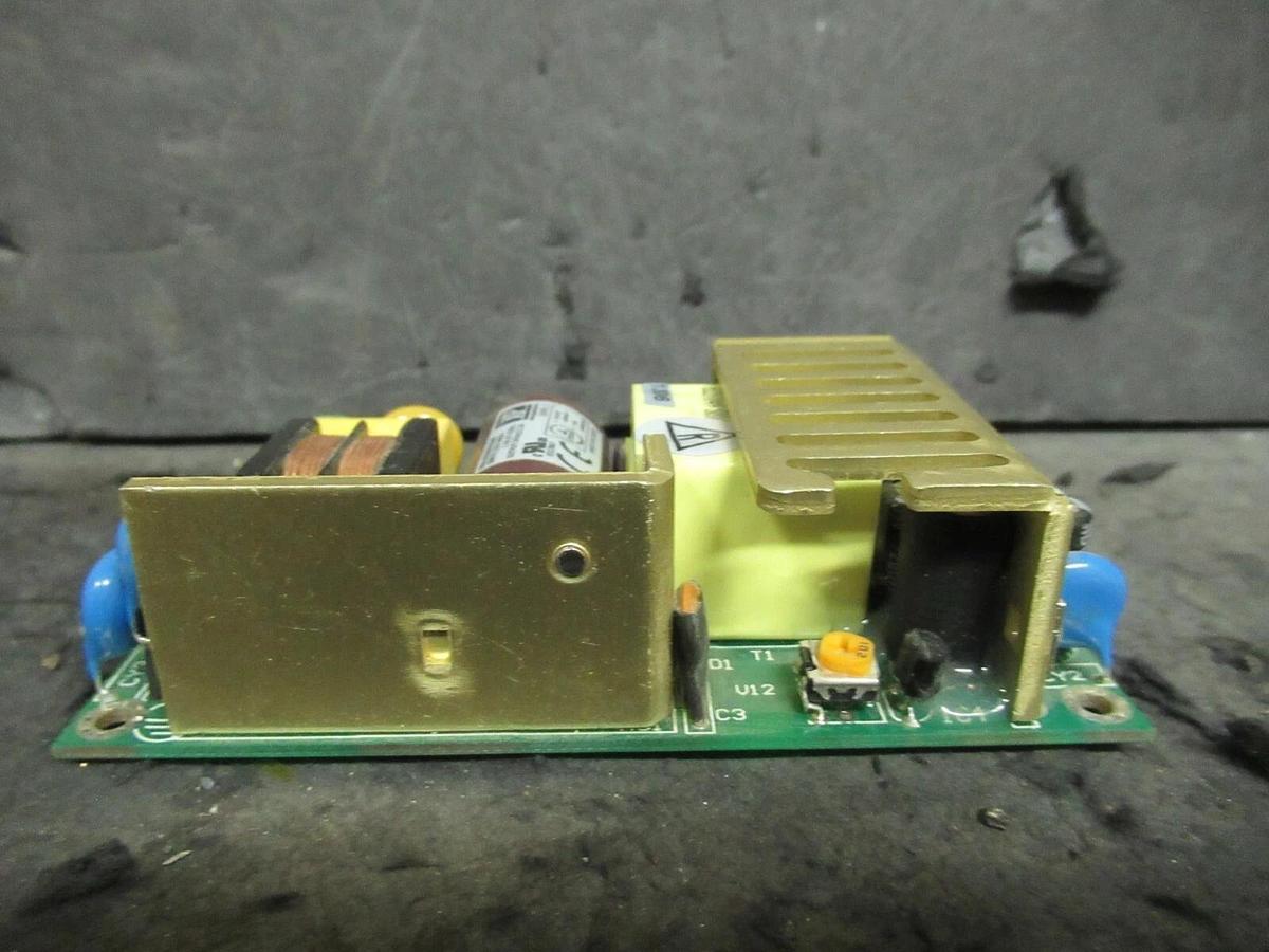 Used XP POWER ACS60US240 100-240 VAC TO 24 VDC POWER SUPPLY CIRCUIT BOARD 2012B1011G