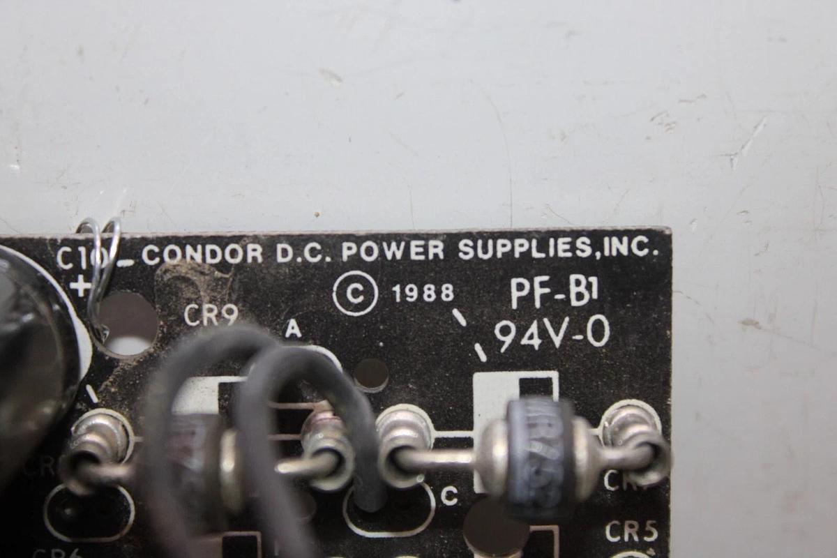 Used CONDOR DC POWER SUPPLIES CIRCUIT BOARD 02-31807-0001 REV. A **WARRANTY**