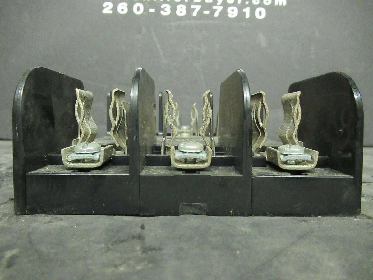 Used GOULD FUSE HOLDER 60328R FOR 30 AMP 600 V CLASS R FUSES **WARRANTY**