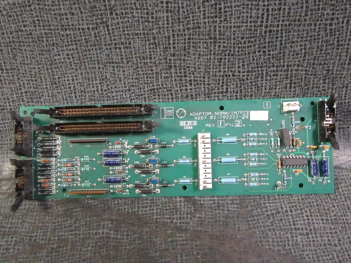 Used LIEBERT ADAPTER NORMAL & INTERFACE 02-792222-26 REV 1 P/C 2 *WARRANTY INCLUDED*