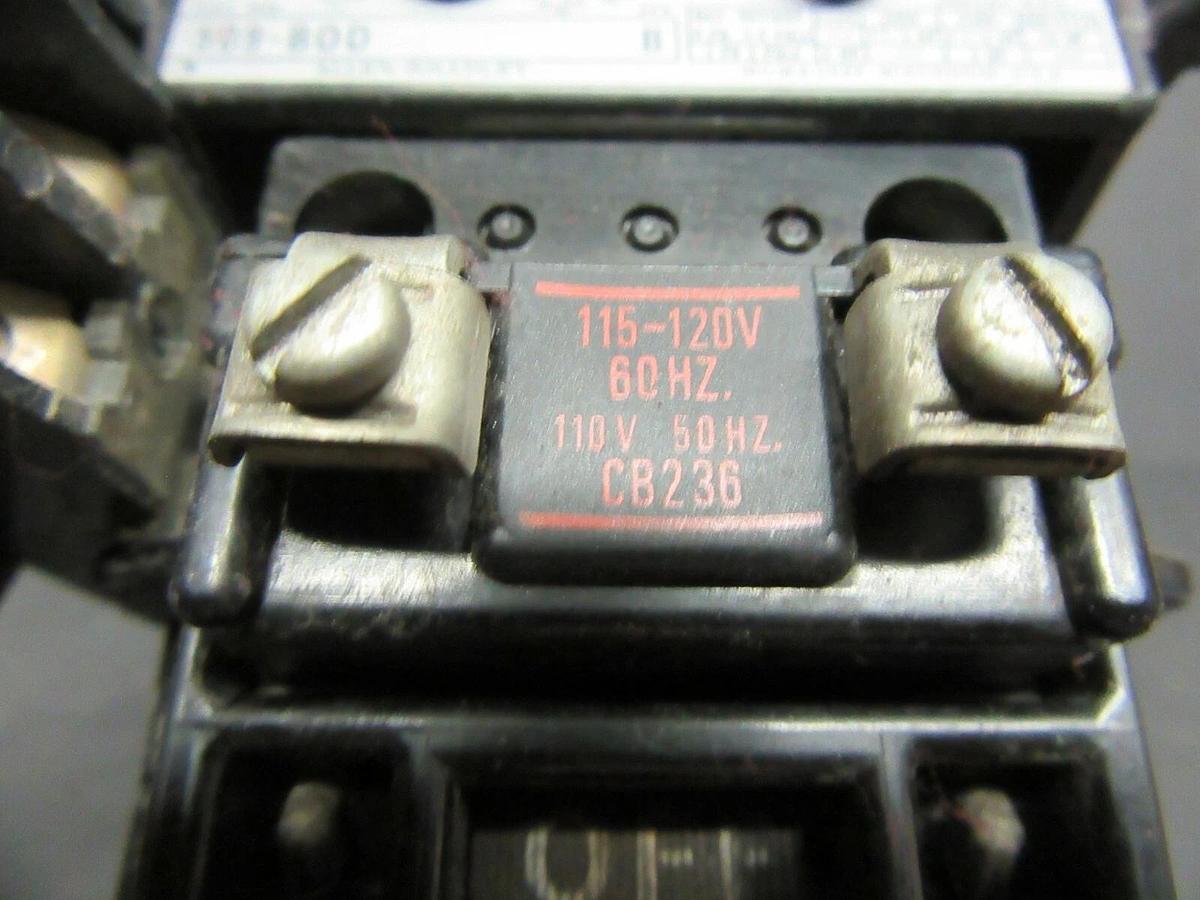 Used ALLEN BRADLEY STARTER 509-BOD SER. B 600 V 10 HP NEMA: 1 W/ 42185-800-01