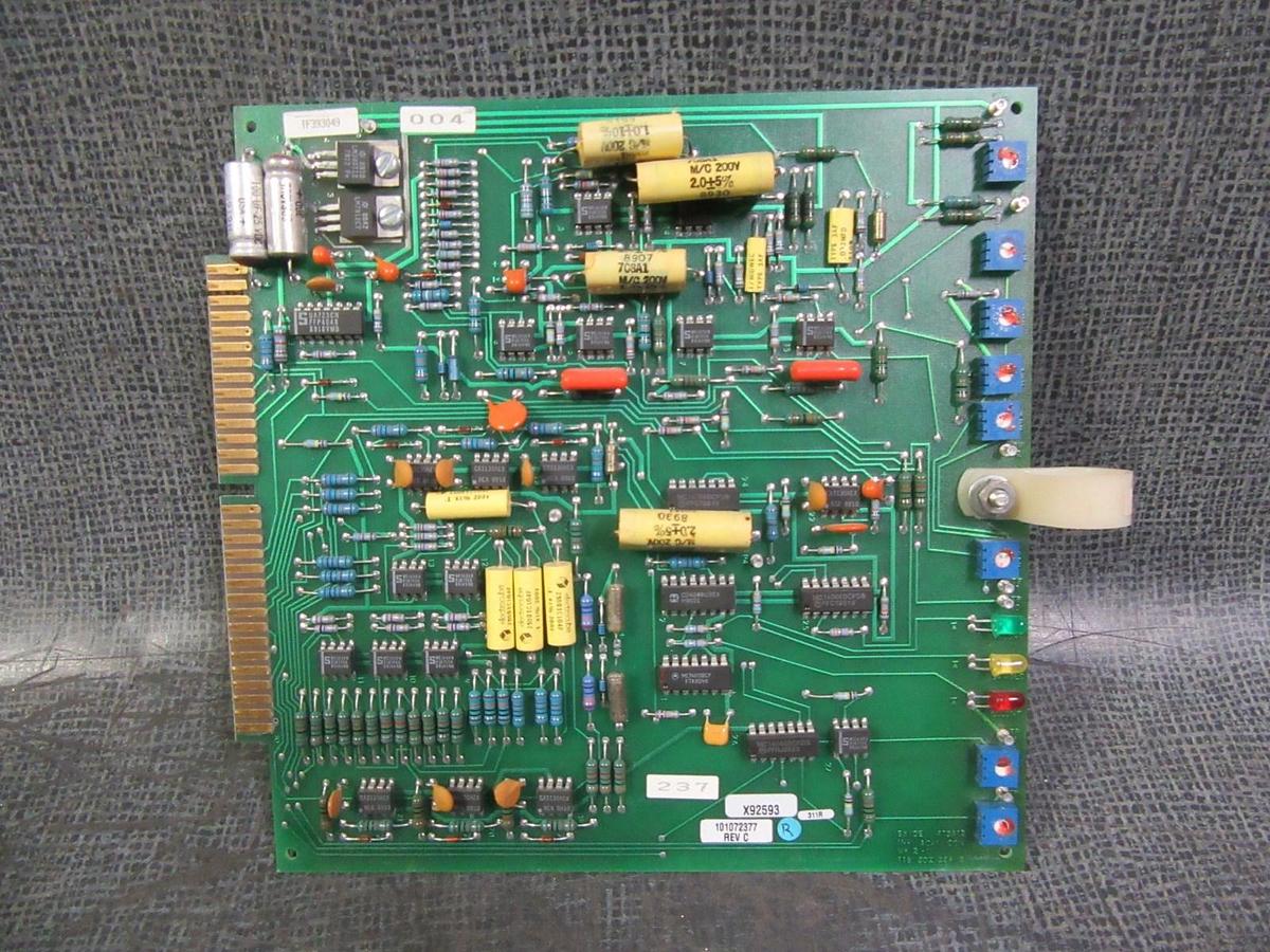 Used EXIDE INV ACVI CONT CARD CIRCUIT BOARD 101072377 REV C  *WARRANTY INCLUDED*