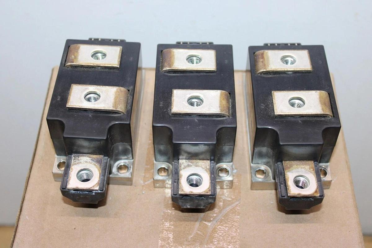 Used LOT OF 3 EUPEC POWERBLOCK IGBT POWER MODULE TD250N16KOF-16U2 *WARRANTY*