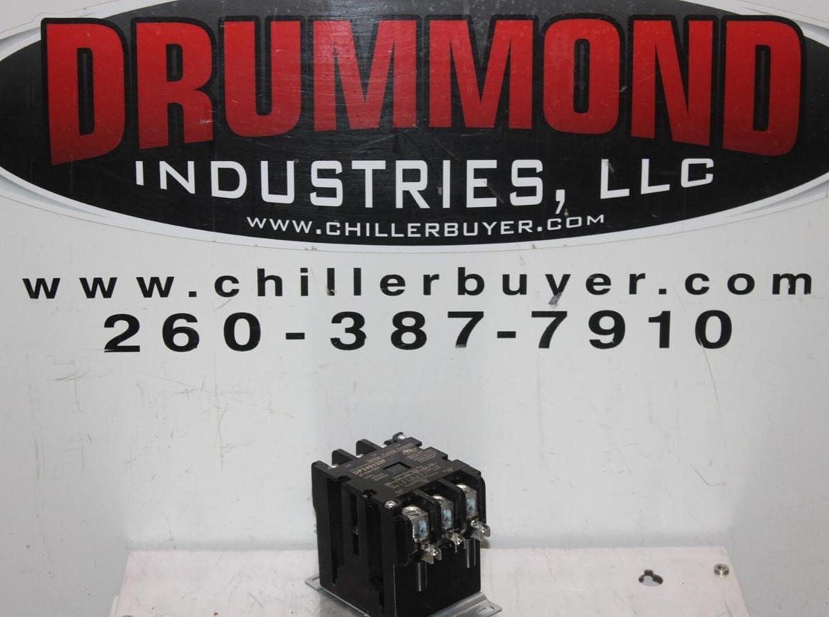 Used IRP CONTACTOR DP340120F 40 AMP 3-POLE 600 VAC 3-PHASE COIL: 120 V