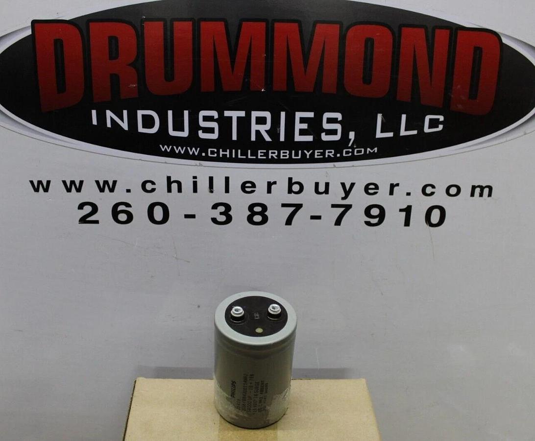 Used PHILIPS CAPACITOR 3186FD843U015AMA2 84000 uF -10% +75% 15 VDC 362-9041-56699
