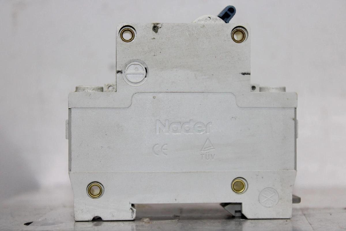 Used NADER CIRCUIT BREAKER NDM1-63-C2 230/400 VAC GB/T10963.1 *WARRANTY*