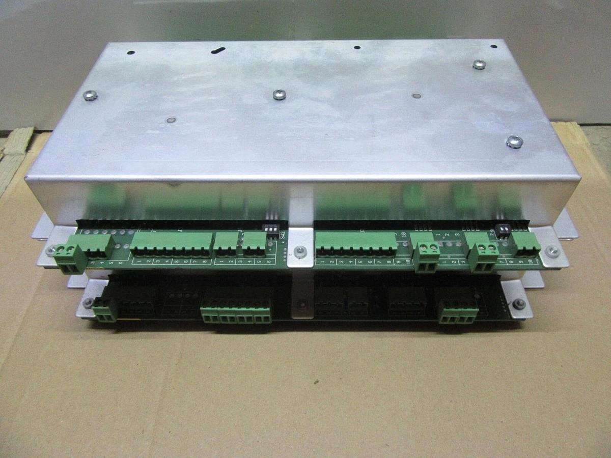 Used TRANE OPTIONS & STEPPER CTV MODULE X13650455-10 REV. P W/ X13650452-07 REV. K