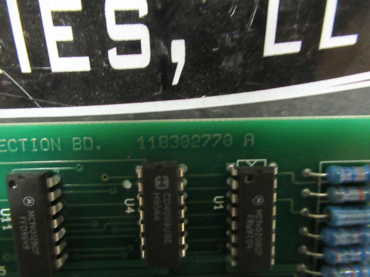 Used EXIDE 101072976 REV A2 EE AC/DC PROTECTION CIRCUIT BOARD CARD 118302770 REV A