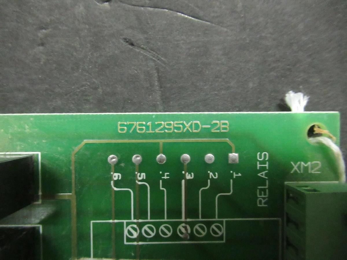Used MERLIN GERIN CIRCUIT BOARD MODEL RIJO 6761296 6761295XD-1B 6761295XD-2B WARRANTY