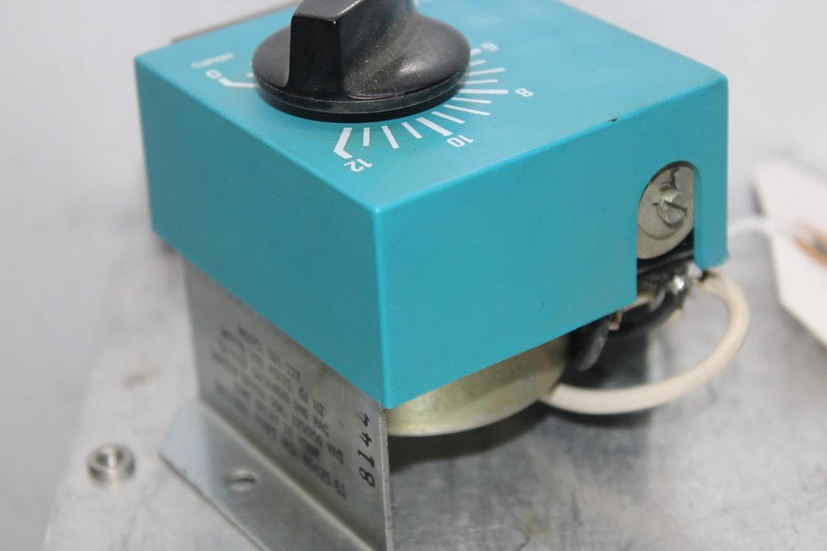 Used DELTROL TIME DELAY RELAY 46425-61 801-12X 0-12 HOUR DELAY 240 VOLT 20 AMP