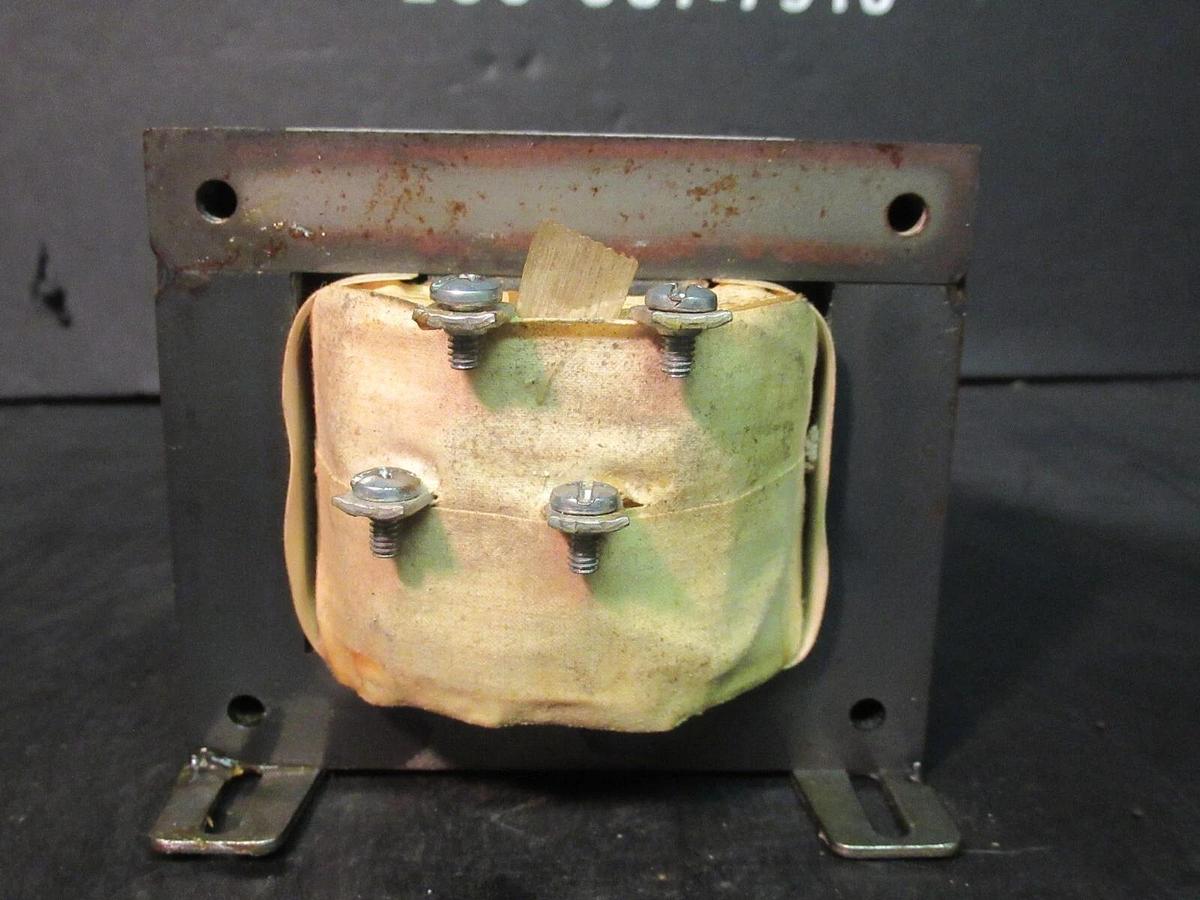 Used 0.263 KVA (263 VA) MICRON CONTROL TRANSFORMER 480/400/48 V TO 21 VAC E263-0601-5