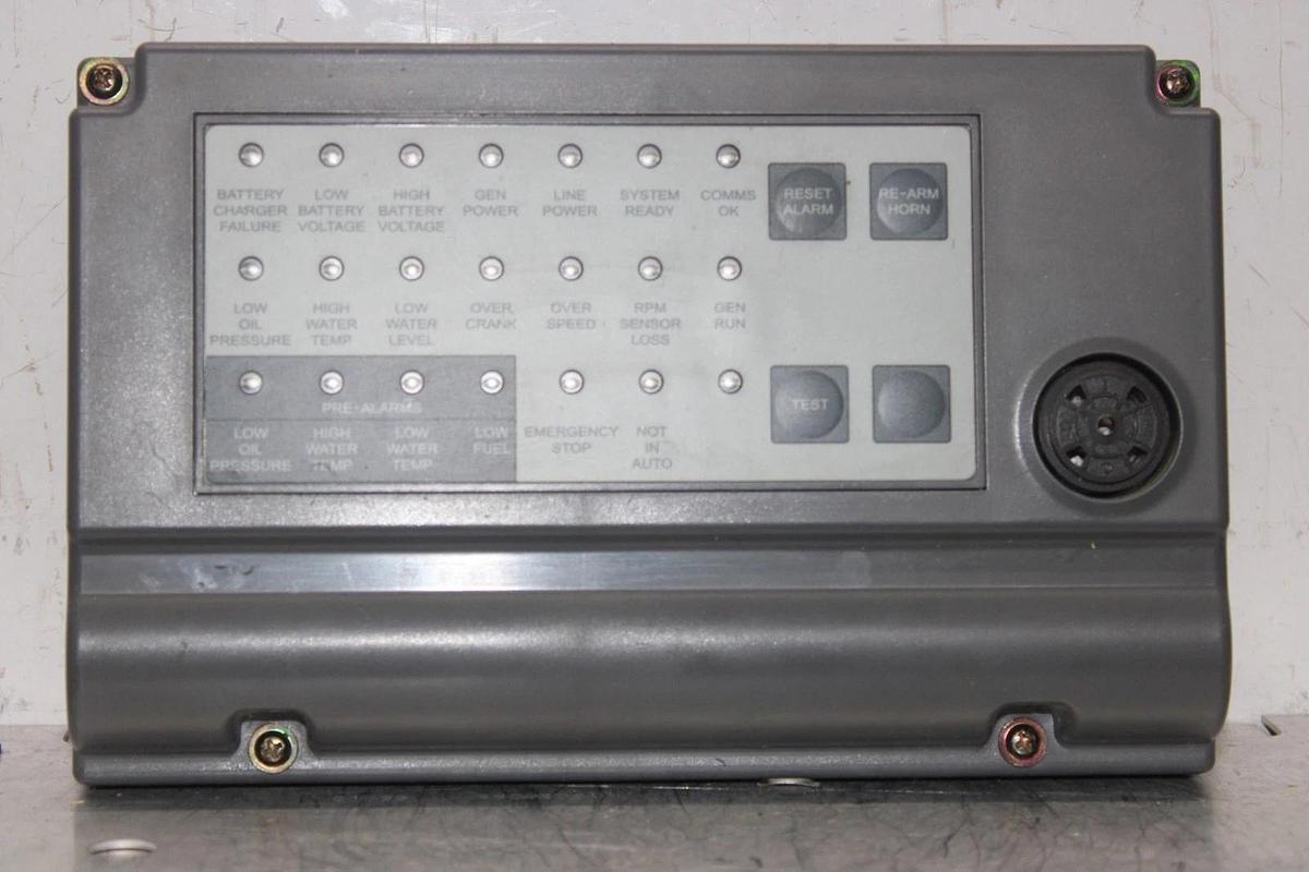 Used GENERAC GENERATOR LIGHT REMOTE ANNUNCIATOR ALARM CONTROL MODULE 0G5719 REV. C