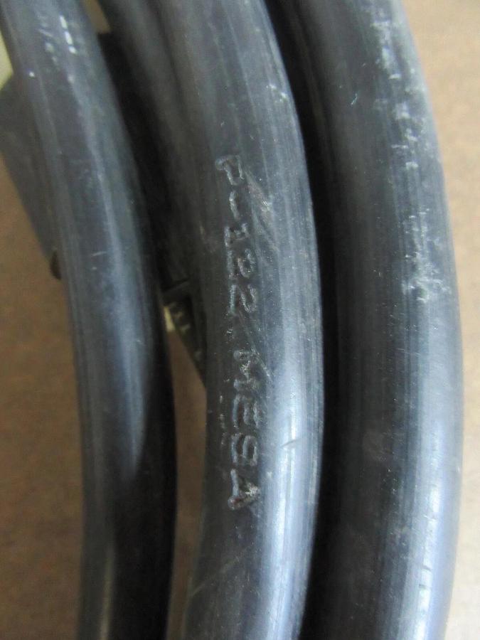 Used 25' SO 12/3 POWER CORD WIRE 20 A 120 V 1 PH HUBBELL / HART TWIST-LOCK PLUG SOW-A