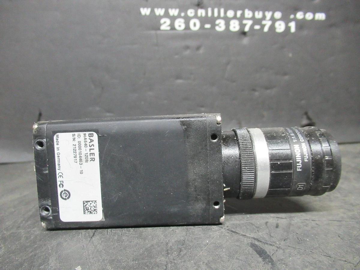 Used BASLER FIRE WIRE SCOUT CAMERA SCA640-120FC 120 FPS MONOCHROME **WARRANTY**