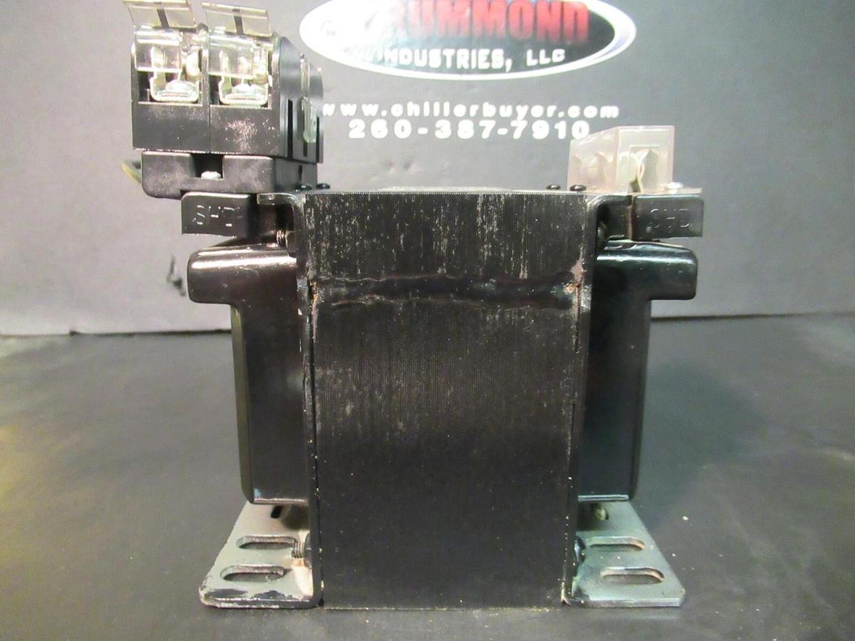 Used GENERAL SIGNAL HEVI-DUTY TRANSFORMER E500 0.5 KVA 240/480 VAC 60 HZ