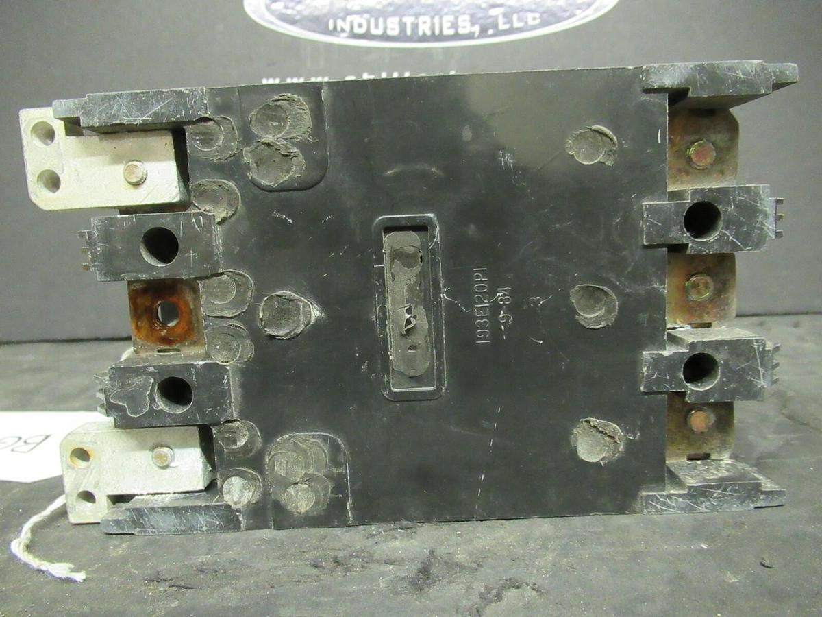 Used 125 AMP GENERAL ELECTRIC BREAKER TAQD32125 3 POLE 240 VAC **WARRANTY INCLUDED**