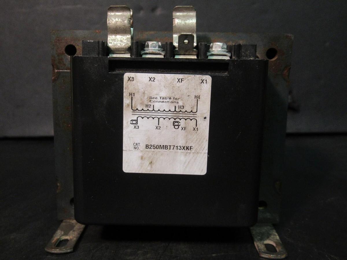 Used IMPERVITRAN MICRON CONTROL TRANSFORMER B250MBT713XKF 240 VA 220/480 VAC