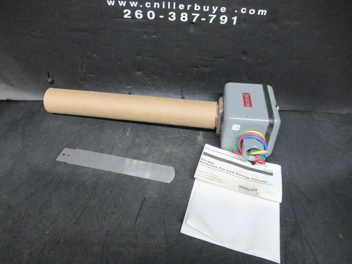 NEW SURPLUS JOHNSON CONTROLS LOW VOLTAGE FLOW SWITCH F61MG-1C 120 VOLT 1 AMP