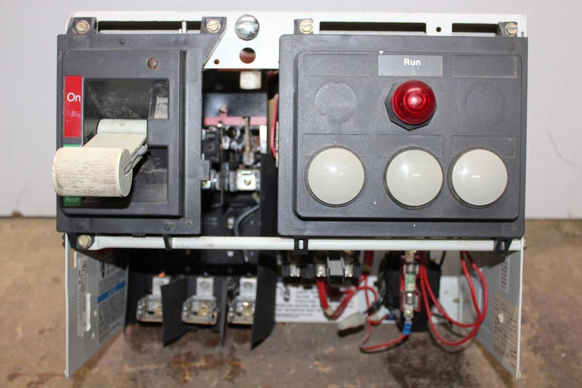 Used WESTINGHOUSE MCC MOTOR CONTROL BUCKET FREEDOM 2100 12" SIZE 2 CL75250