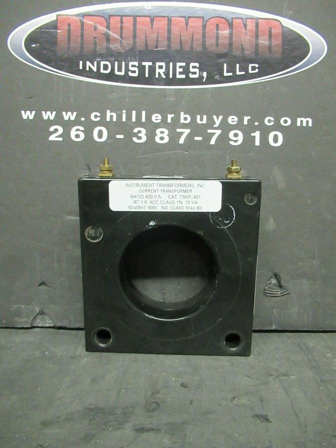 Used EATON CURRENT TRANSFORMER 7SHT-401 RATIO: 400:5 A