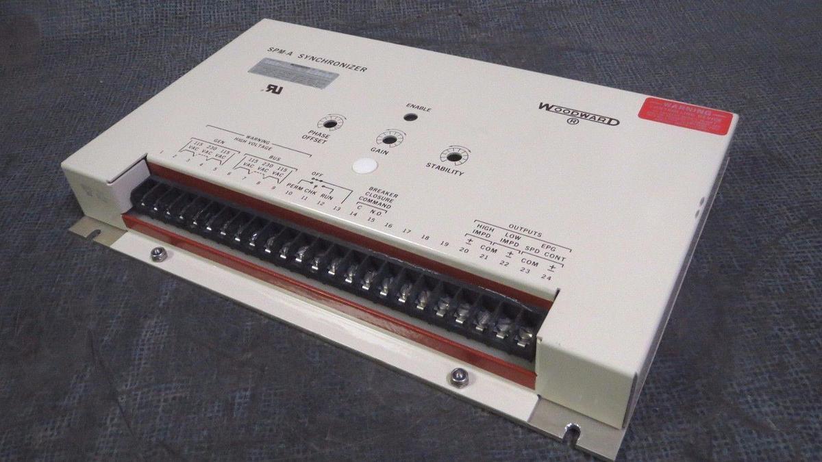 WOODWARD SPM-A SYNCHRONIZER 115/230 VAC P/N: 9905-001 REVISION O **WARRANTY**