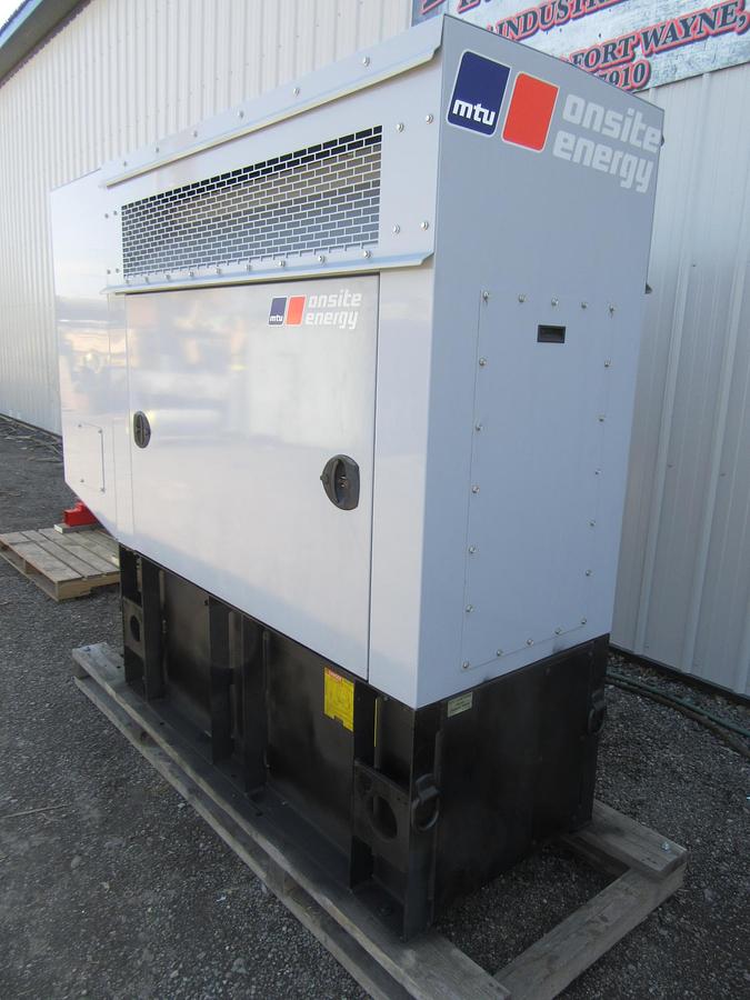 Used 20 KW DIESEL GENERATOR MTU 120/240 V 4LE1 ISUZU SOUND ENCLOSED 164 HRS  VIDEO