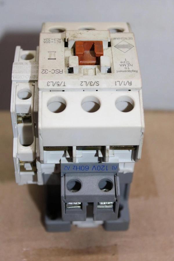 Used BENSHAW CONTACTOR RSC-32 32 AMP 600 VAC 20 HP **WARRANTY**