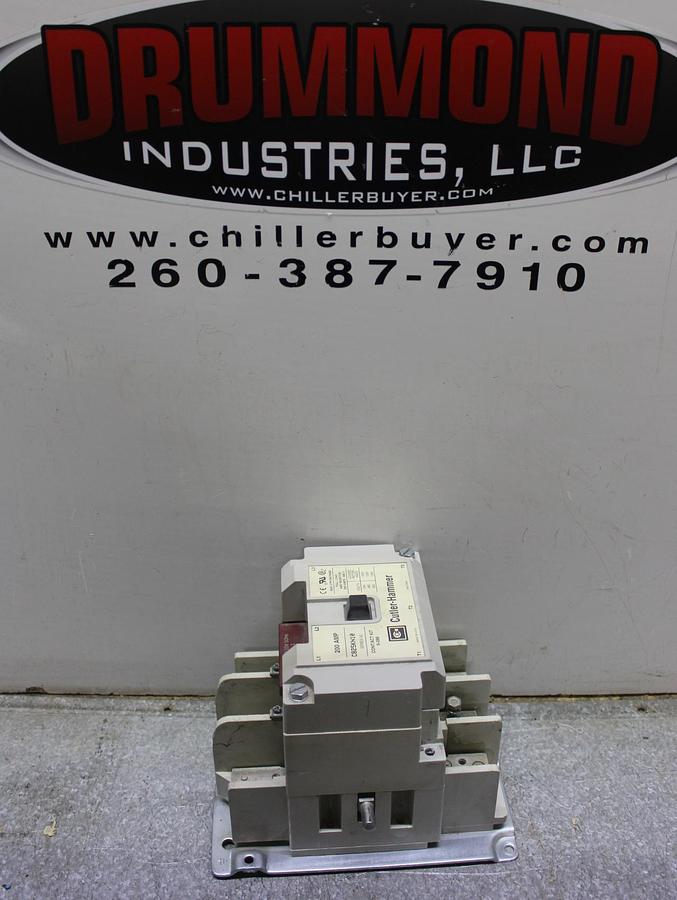 Used CUTLER HAMMER CONTACTOR C825LN1 600 VAC 360 AMP 3-POLE 3-PHASE