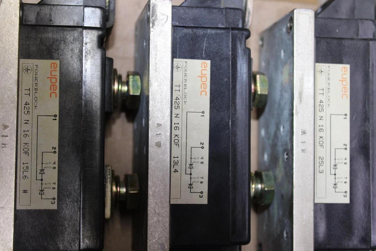 Used EUPEC POWERBLOCK POWER SUPPLY MODULE TT-425-N-16-KOF-15L6 **WARRANTY**