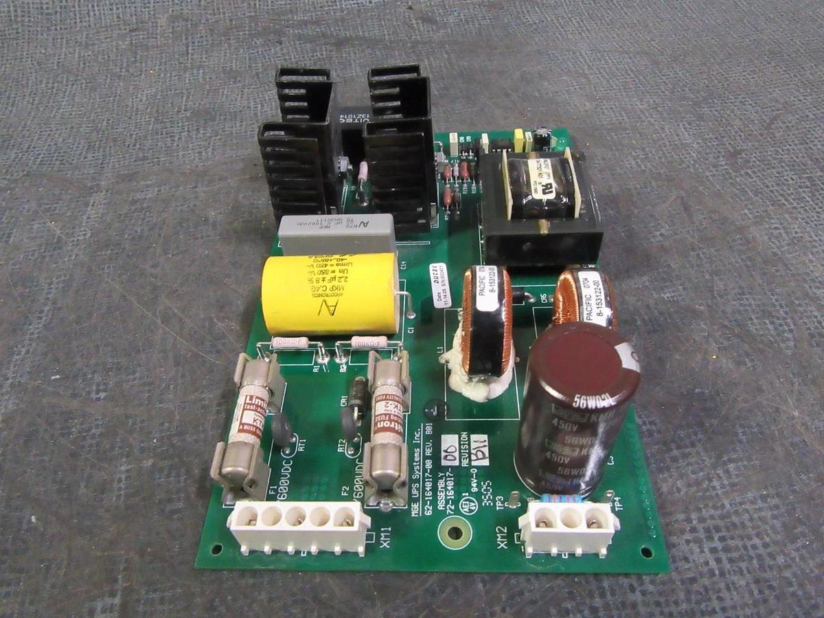 Used MGE UPS SYSTEMS CIRCUIT BOARD MODEL: 72-164017-00 ; 62-164017-00 **WARRANTY**