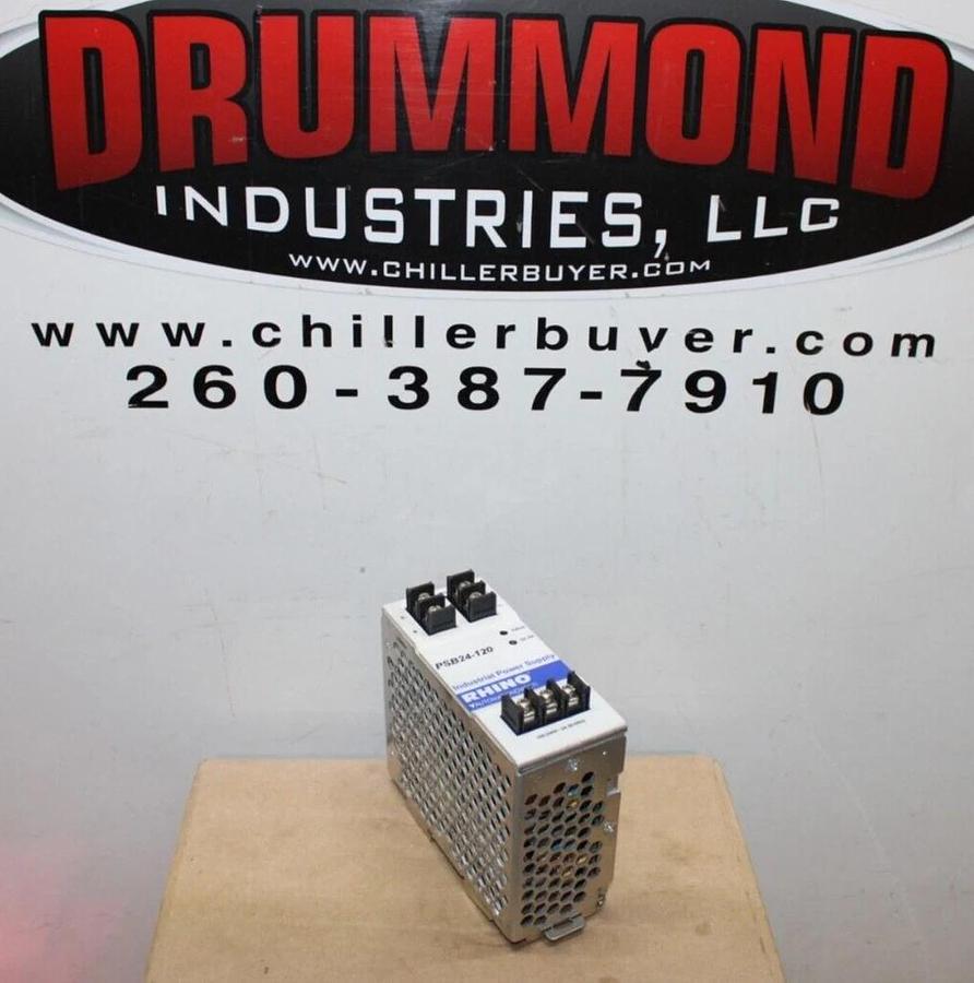 Used RHINO INDUSTRIAL POWER SUPPLY PBS24-120 240 VAC 2 AMP **WARRANTY**