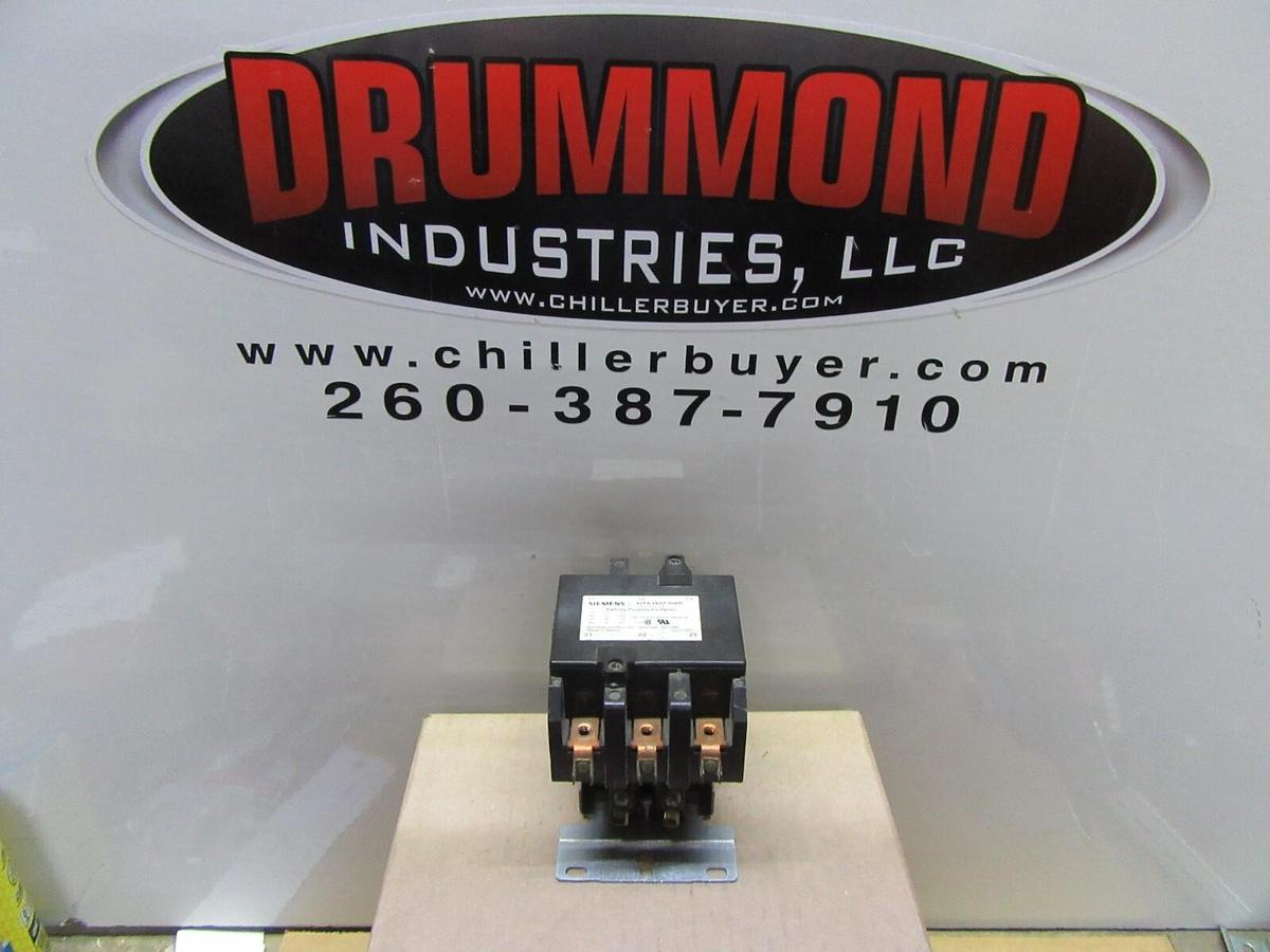 Used SIEMENS CONTACTOR 42FE35AF306R HN53CC024 75 AMP 600 VAC COIL: 110/120 VOLT