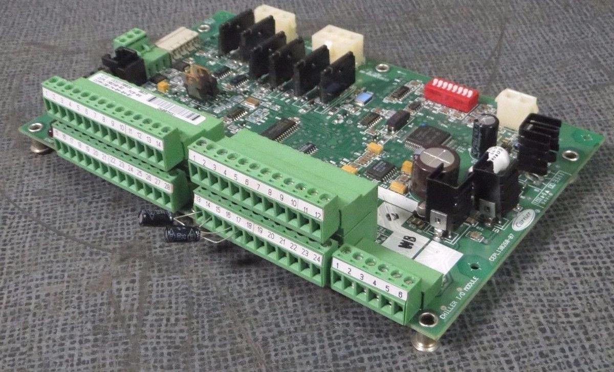 Used CARRIER CHILLER I/O MODULE CIRCUIT BOARD CEPL130260-07 **WARRANTY INCLUDED**