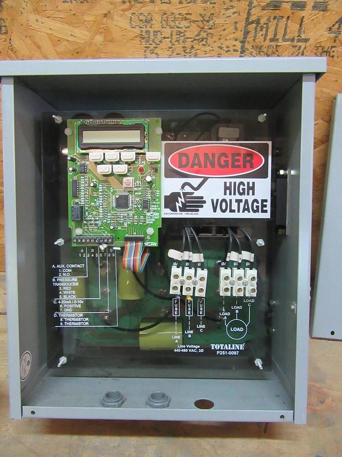 Used TOTALINE PRESSURE CONTROL P251-0097 480VAC 5HP **WARRANTY INCLUDED**