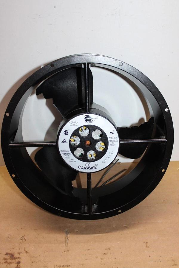 Used COMAIR ROTRON CARAVEL COOLING FAN CLE2L2 020188 115 VAC 1 PH .48/.50 A 50/60 HZ
