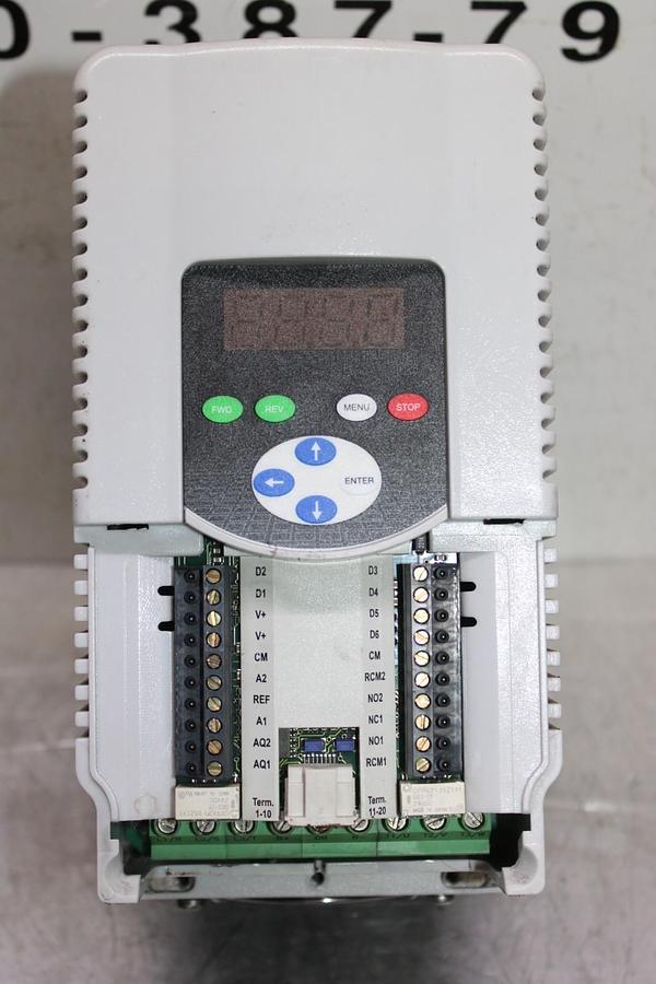 Used BENSHAW RSI VARIABLE SPEED DRIVE RSI005GP4B GP U-DRIVE 460 VOLT 12.8 AMP 5 HP