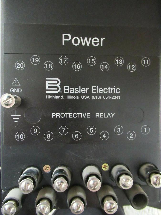 Used BASLER ELECTRIC POWER RELAY BE1-32R D1E-E1R-A0N1F **WARRANTY INCLUDED!**