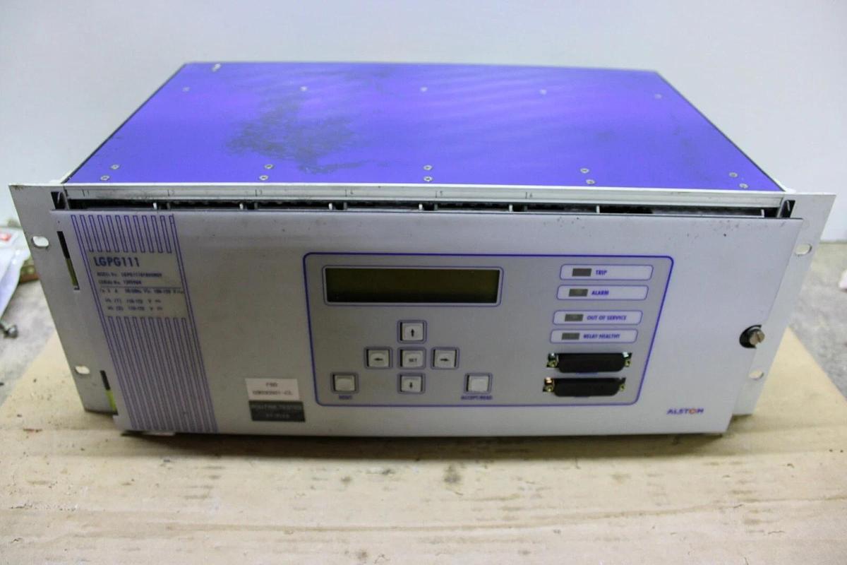 Used ALSTOM GENERATOR PROTECTOR RELAY LGPG11101R44MEF 5 AMP 120 VAC 125 VDC