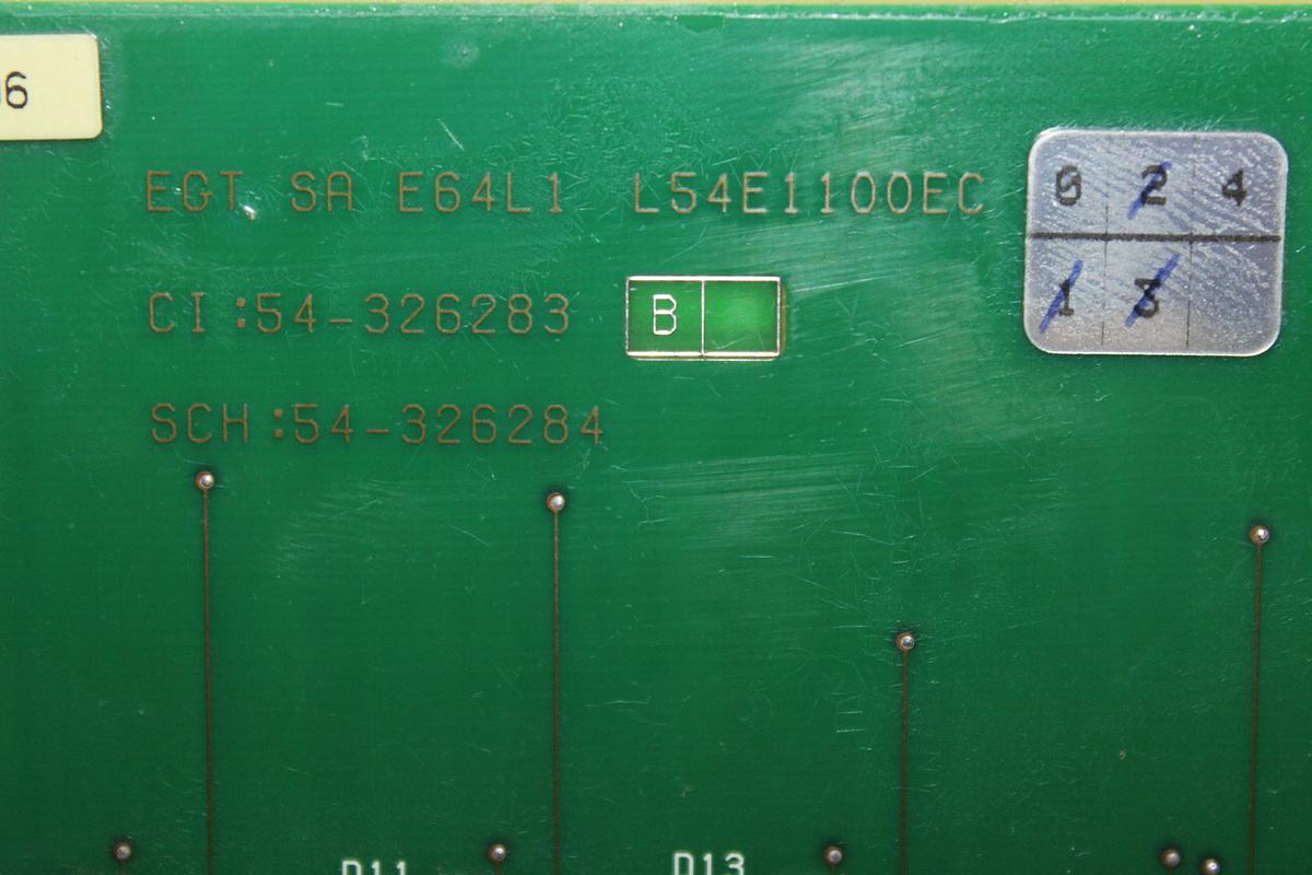 Used SEMIKRON INPUT CIRCUIT BOARD L54E2900WV 54-326289