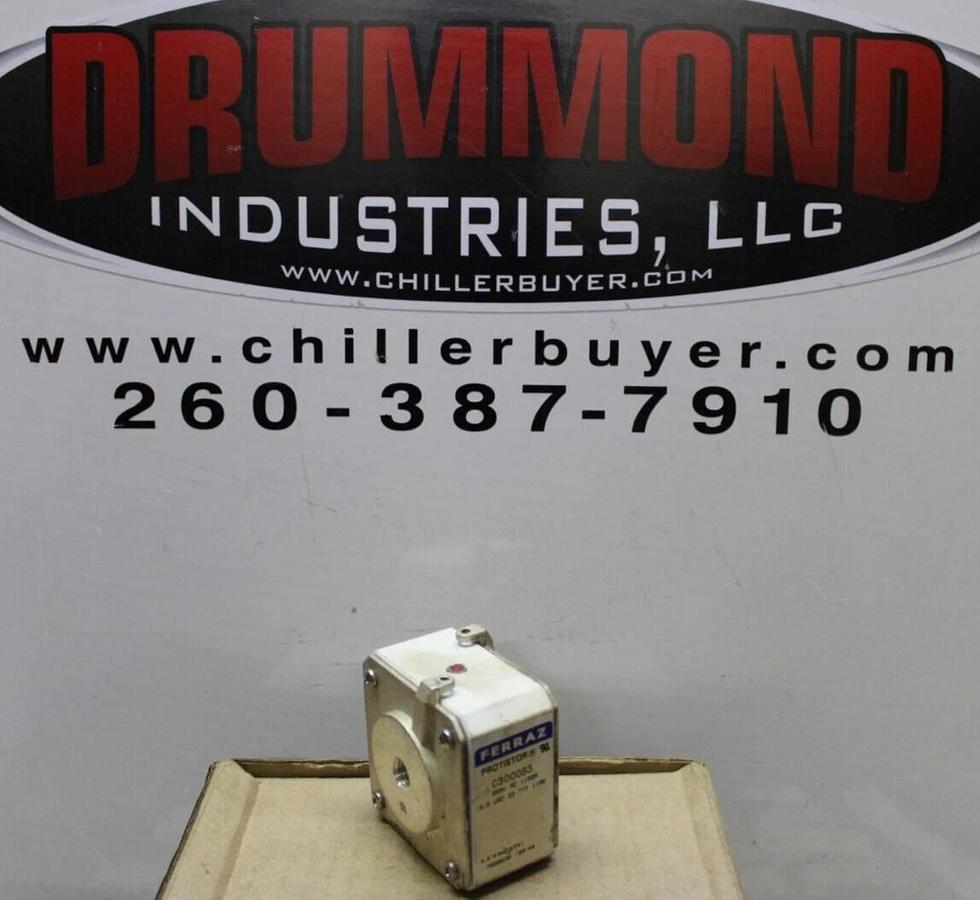 Used FERRAZ PROTISTOR SQUARE BODY FUSE C300083 660 VAC 1100 AMP **WARRANTY**